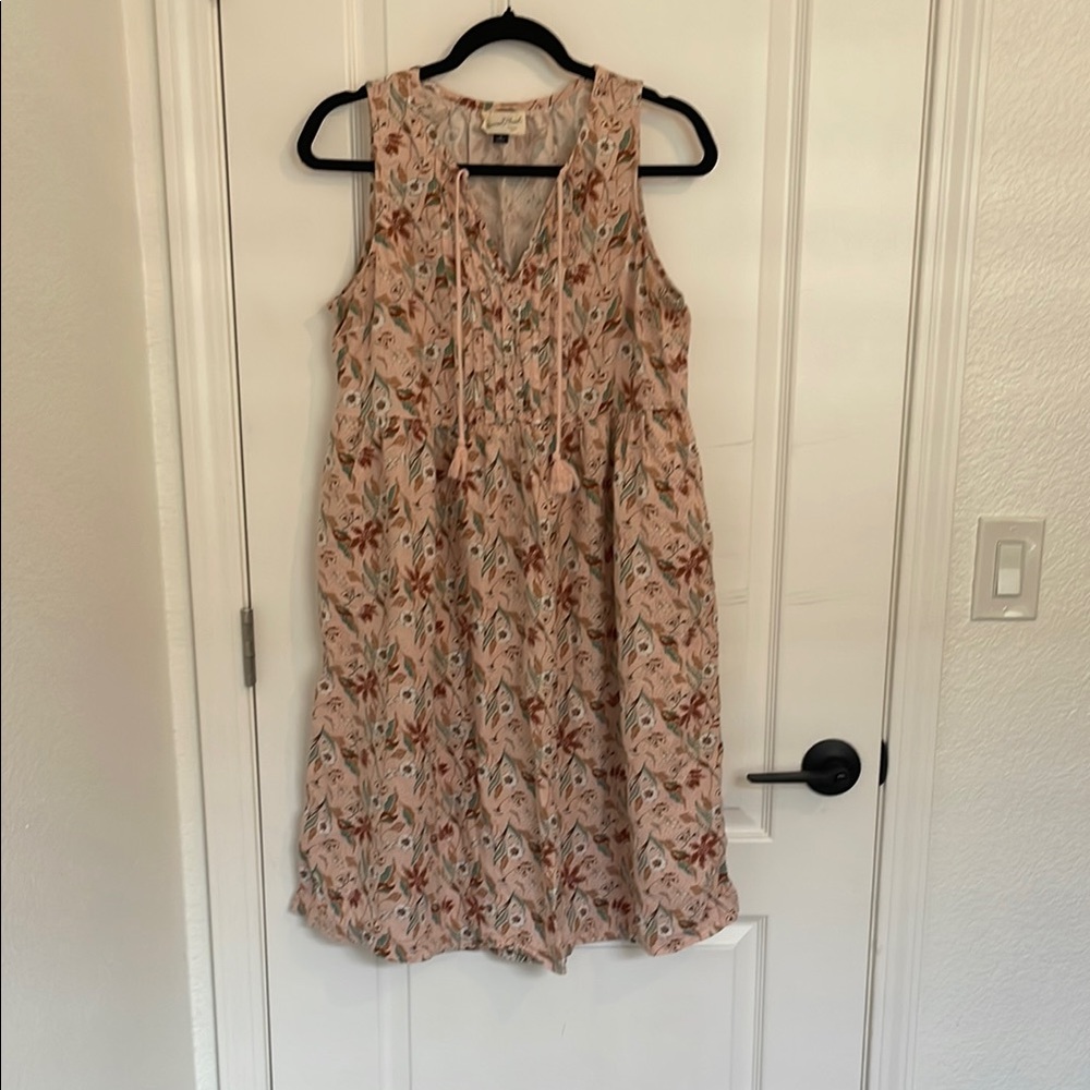 Floral Sleeveless Dress
